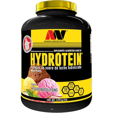 Advance Nutrition Proteina Hydrotein 5 Libras helado napolitano
