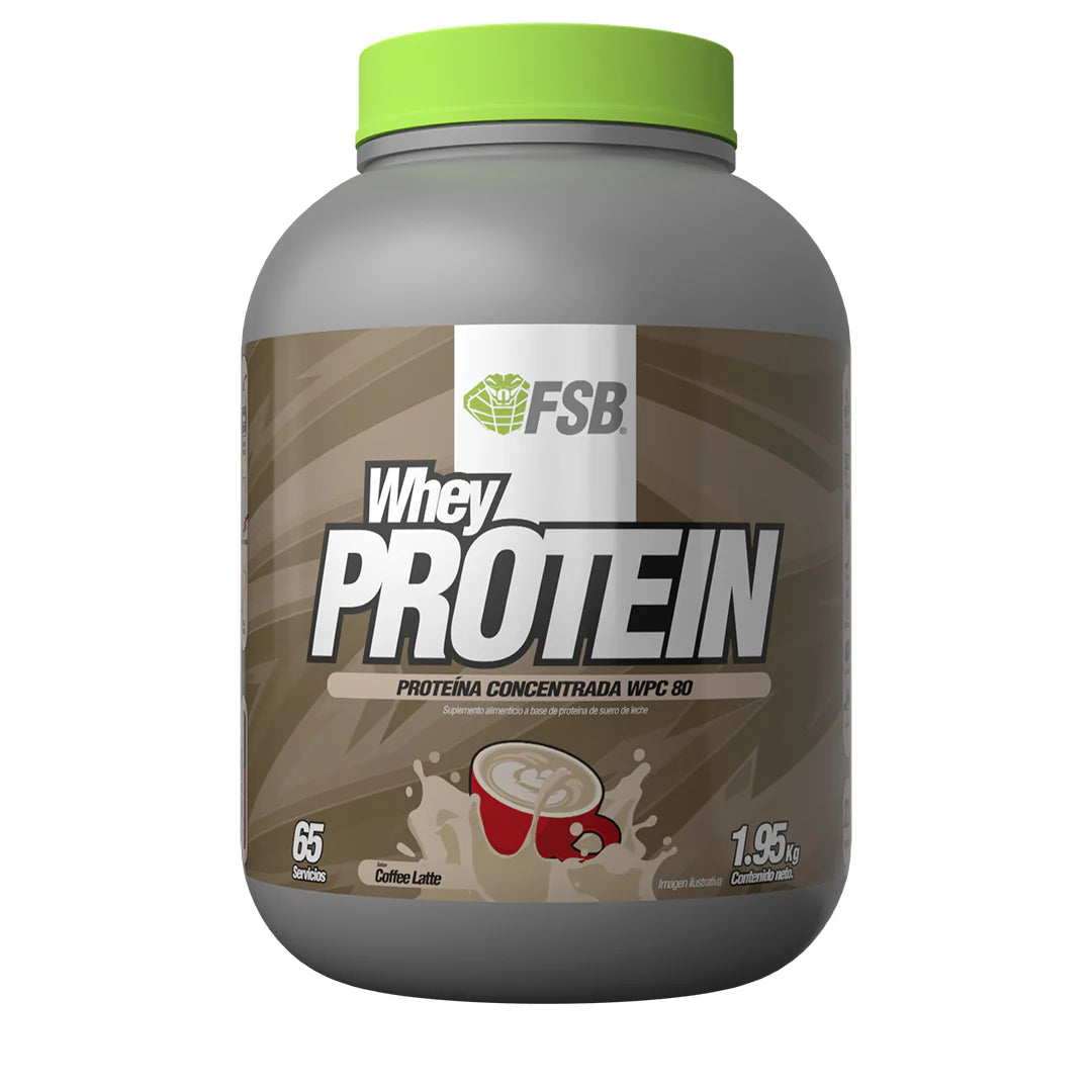 FSB Whey Proteina 1.95 Kg 65 Servicios Coffe latte