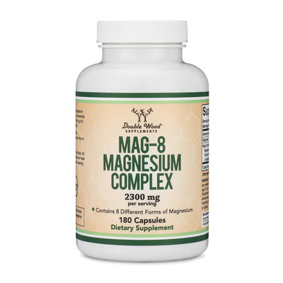 Double Wood Mag-8 Magnesio Complex 2300mg 180 Capsulas