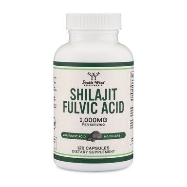 Double Wood Extracto De Shilajit Resin 500 Mg 120 Capsulas