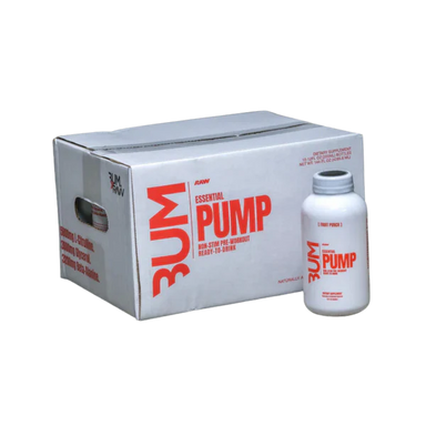 Raw Nutrition Essential Pump Drink Pre Entreno 12oz 12 Pack