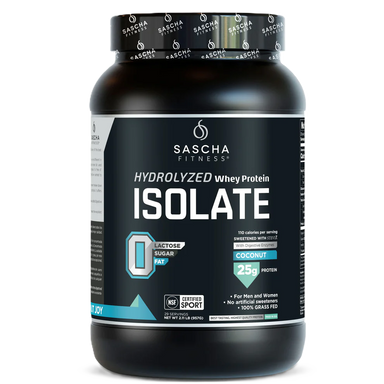 Sascha Fitness Proteina Isolate 2 Lbs 28 Servicios coco