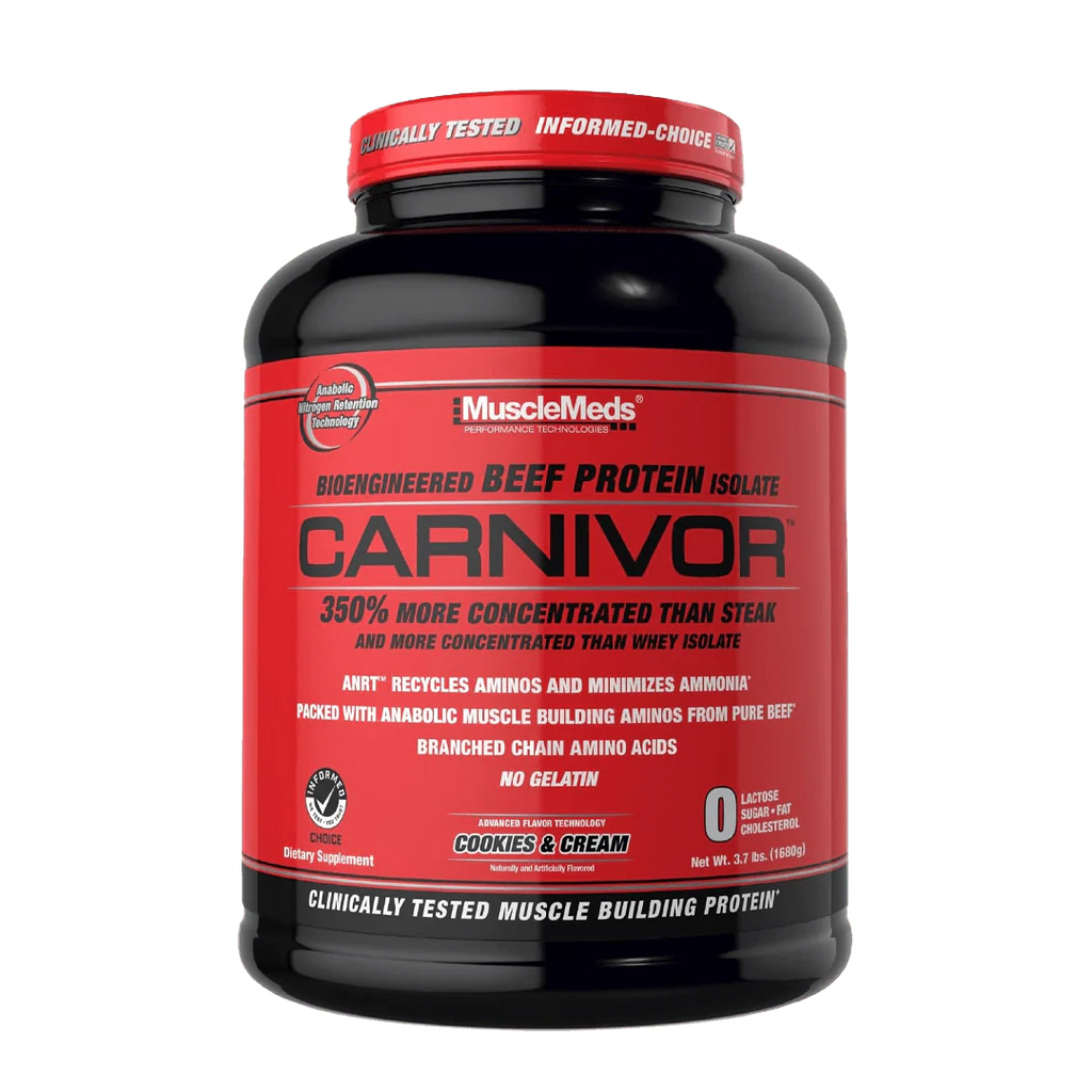 MuscleMeds Proteina Carnivor 4.1 Libras 56 Servicios cookies and cream