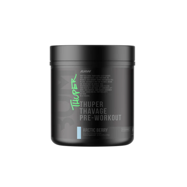 Raw Nutrition Bum Thuper Thavage Pre Entreno 20 Servicios Artic Berry