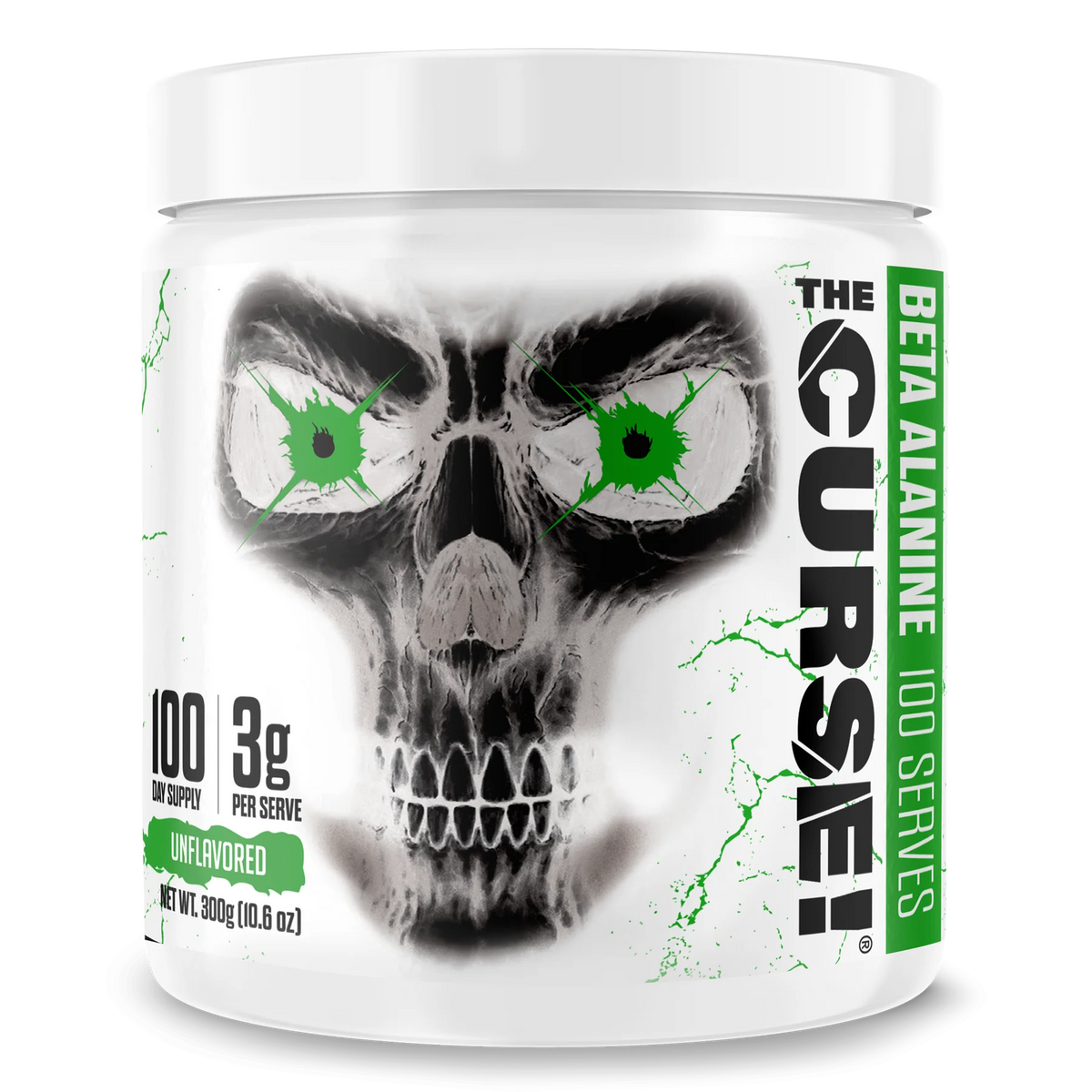 JNX Sports The Curse Beta Alanina 300Gr 100 Servicios