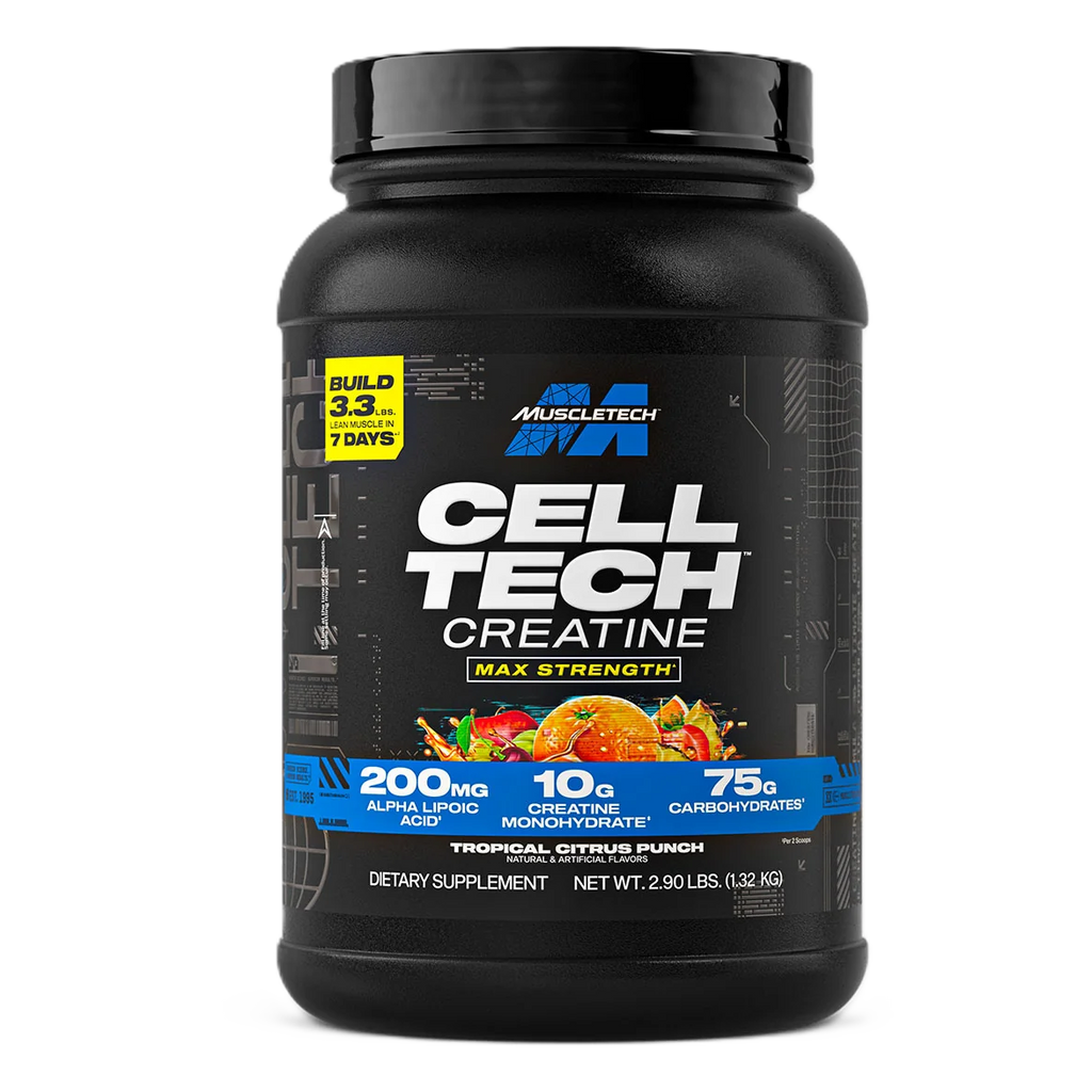 Muscletech Cell Tech 3 Lbs ponche citricos