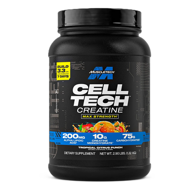 Muscletech Cell Tech 3 Lbs ponche citricos