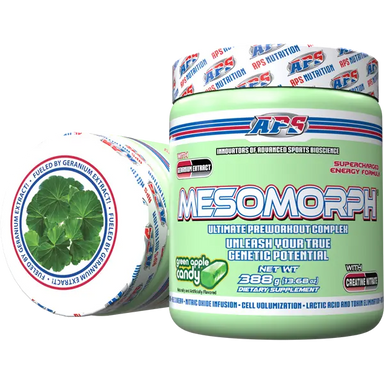 Aps Mesomorph Pre Entreno 25 Serv manzana verde
