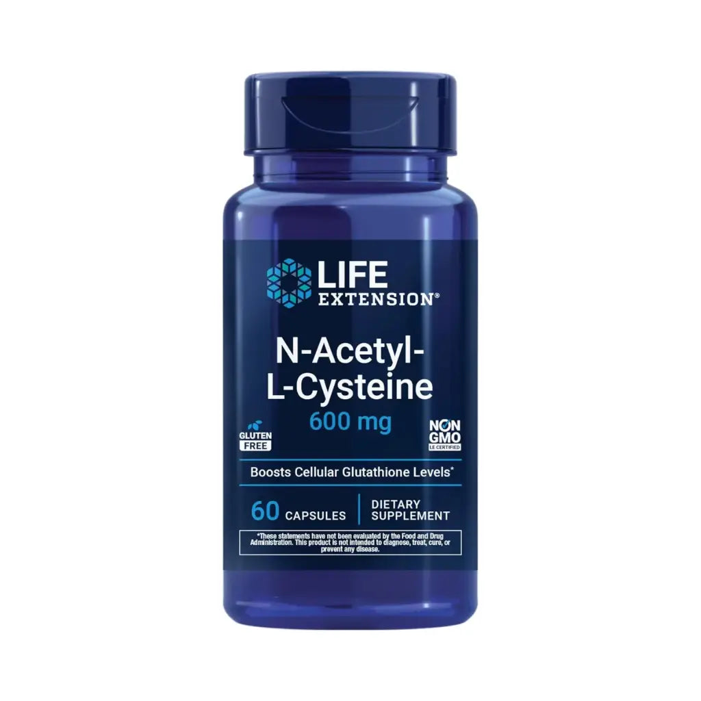 Life Extension N-Acetyl L-Cysteine 600mg 60 Capsulas