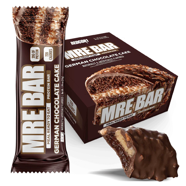 Redcon1 Barras De Proteina Mre Bar / 12 Barras GERMAN CHOCOLATE