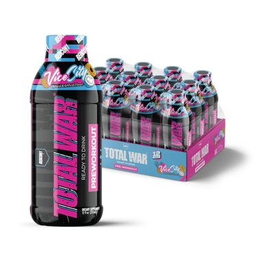 Redcon1 Total War Ready To Drink Pre Entreno 12 Pack vice city