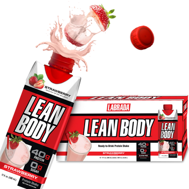 Labrada Lean Body Proteina Shake 12 Pack Fresa