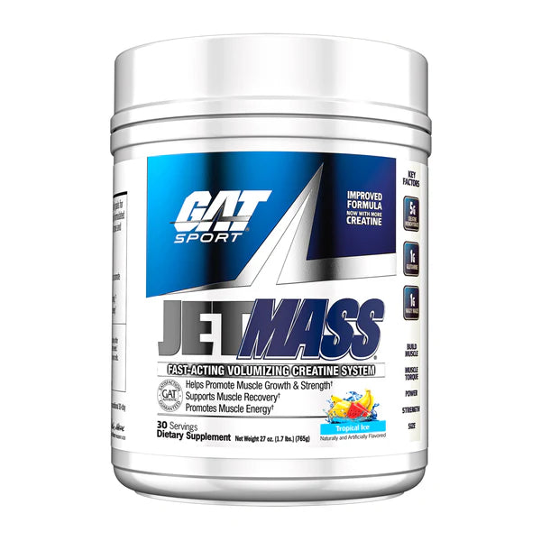 GAT Sport Creatina Jet Mass 1.83 Lbs 30 Servicios tropical ice
