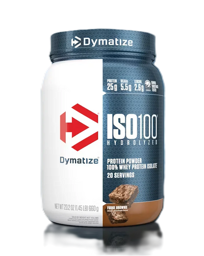 Dymatize Proteina Iso 100 1.4 Lbs 20 Servicios chocolate brownie