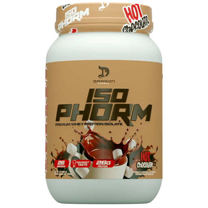Dragon Pharma Proteina Isophorm 2Lbs 27 Servicios hot chocolate