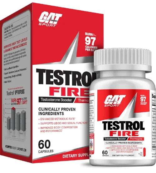 GAT Sport Testrol Fire 60 Capsulas 30 Servicios