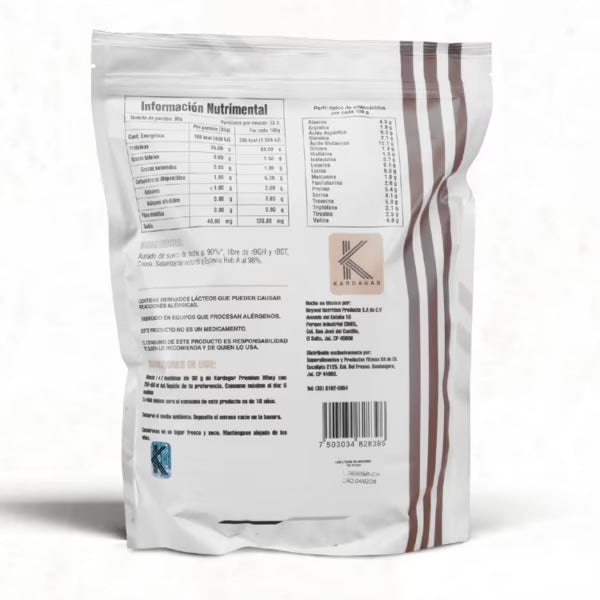 Kardagar Proteina Premium Whey 1Kg 33 Servicios Chocolate Portada 2