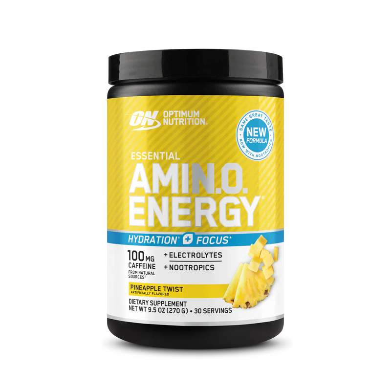 Optimum Nutrition Amino Energy Hydration + Focus 30 servicios piña