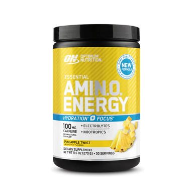 Optimum Nutrition Amino Energy Hydration + Focus 30 servicios piña