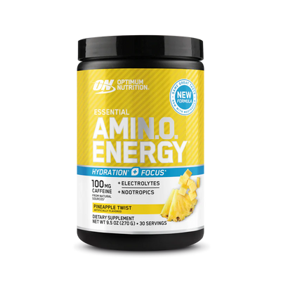 Optimum Nutrition Amino Energy Hydration + Focus 30 servicios piña