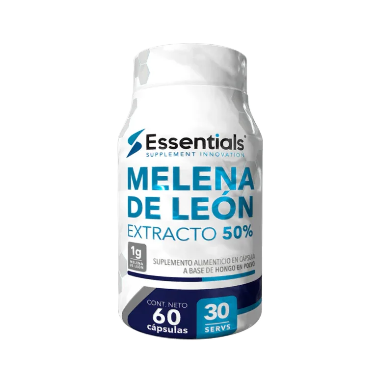 Essentials Melena de León 50% 60 Capsulas 30 Servicios
