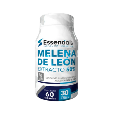 Essentials Melena de León 50% 60 Capsulas 30 Servicios