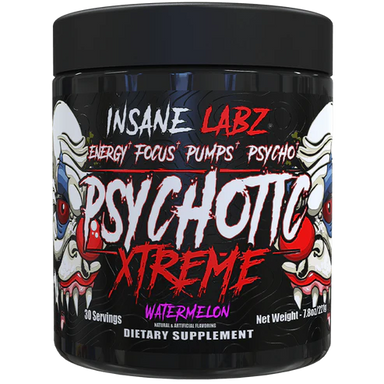 Insane Labz Psychotic Xtreme Pre Entreno 30 Servicios Watermelon Portada