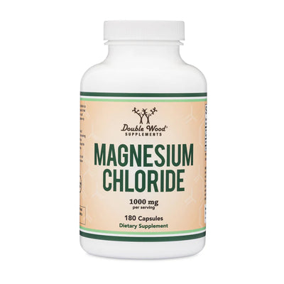 Double Wood Cloruro De Magnesio 1000mg 180 Cápsulas