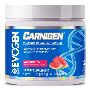 Evogen Carnigen Carnitina en Polvo 50 servicios watermelon