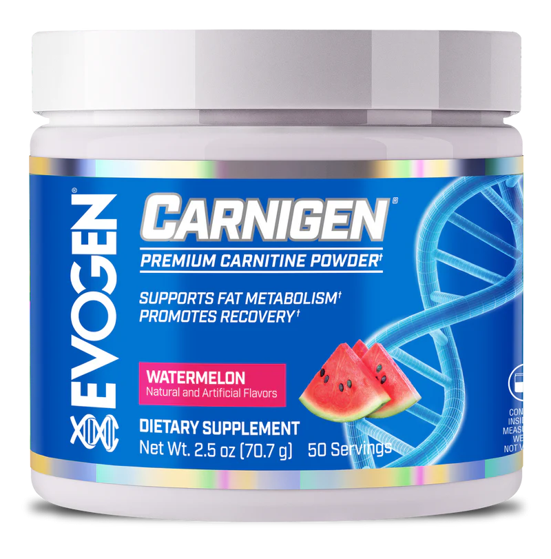 Evogen Carnigen Carnitina en Polvo 50 servicios watermelon