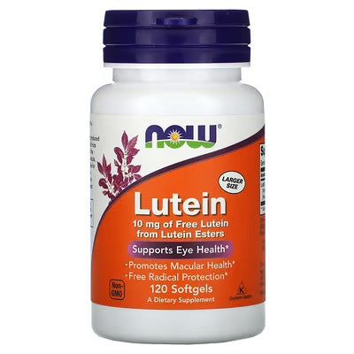 Now Foods Lutein 120 Softgels