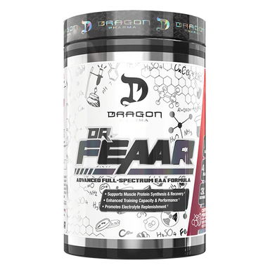 Dragon Pharma Dr FEAAR 30 Servicios. Aminoácidos cherry pomegranate