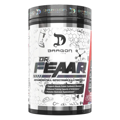 Dragon Pharma Dr FEAAR 30 Servicios. Aminoácidos cherry pomegranate