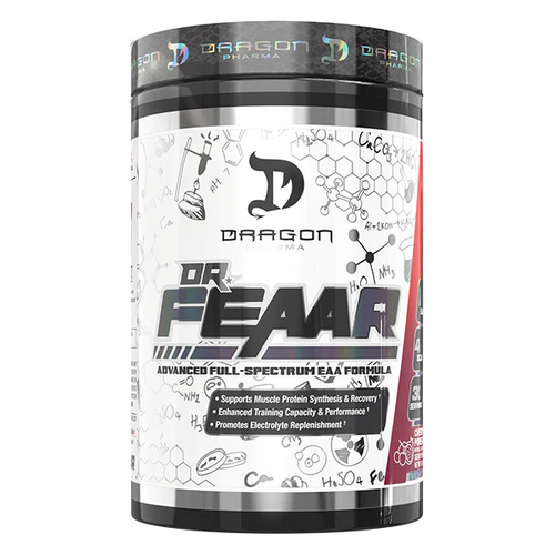 Dragon Pharma Dr FEAAR 30 Servicios. Aminoácidos cherry pomegranate