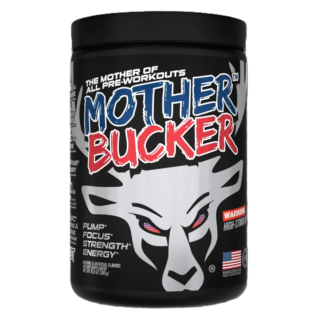 Bucked Up Mother Bucker Pre Entreno 20 Servicios Rocket pop Portada
