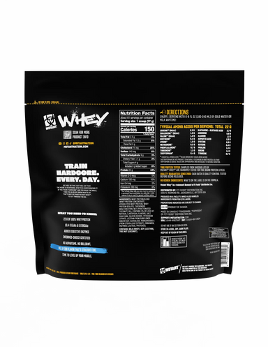Mutant Whey Proteina 5 libras 61 servicios informacion nutricional