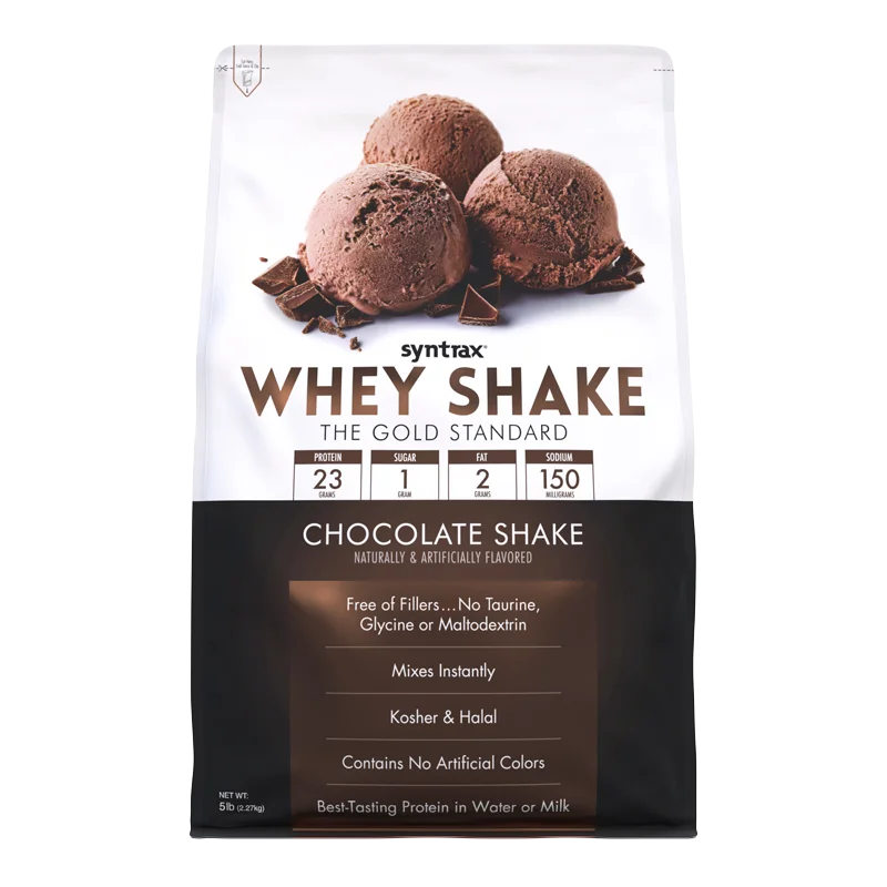 Syntrax Whey Shake Proteina 5 Libras 75 Servicios Chocolate