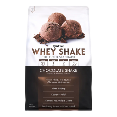Syntrax Whey Shake Proteina 5 Libras 75 Servicios Chocolate