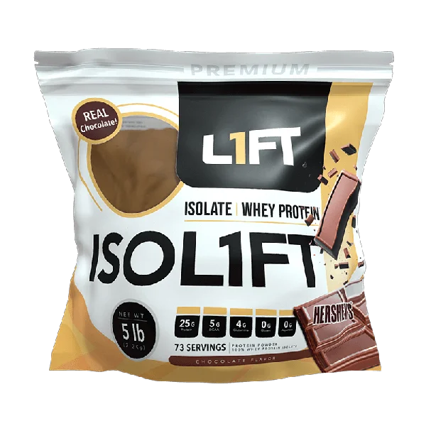 L1ft Proteina Isol1ft 5Lbs 73 Servicios Sabor Intense Chocolate Hershey's