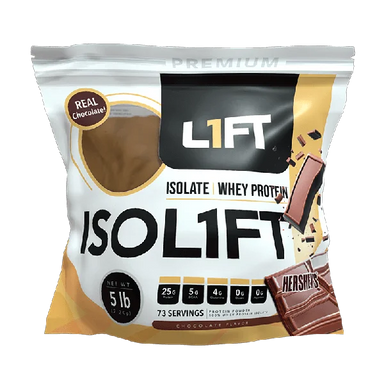 L1ft Proteina Isol1ft 5Lbs 73 Servicios Sabor Intense Chocolate Hershey's
