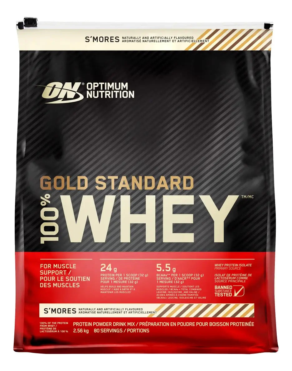 Optimum Nutrition Proteina Gold Standard 100% Whey 5 libras S mores