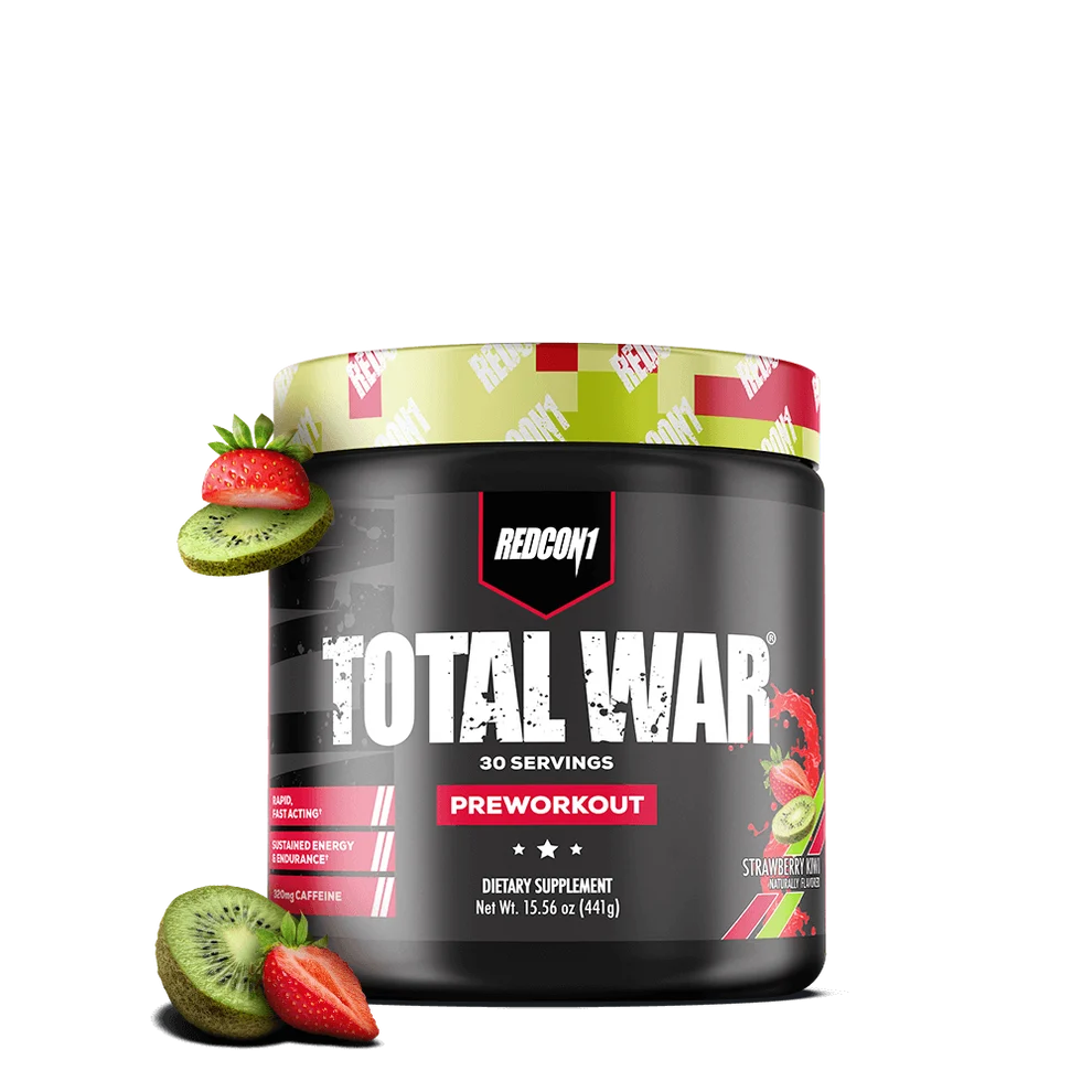 Redcon1 Total War Pre Entreno 30 Servicios strawberry kiwi