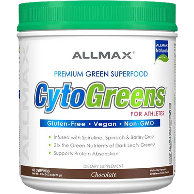 Allmax CytoGreens 690Gr 60 Servicios Chocolate