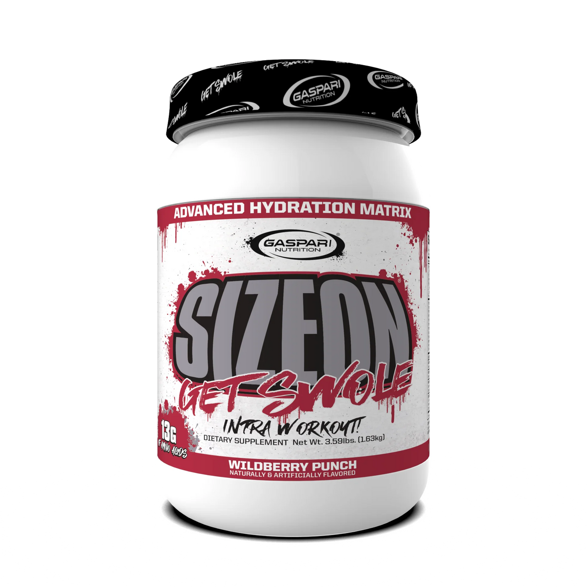 Gaspari Nutrition Creatina Sizeon 3.59 Lbs 24 Servicios wild berry