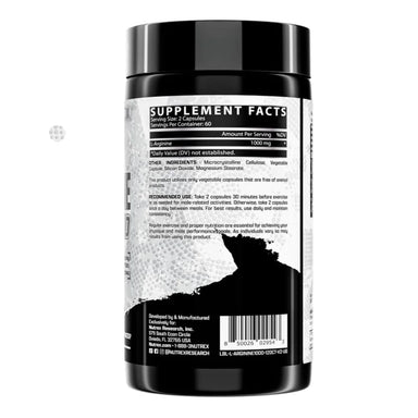 Nutrex L-Arginina 1000 120 Caspulas 60 Servicios informacion nutricional