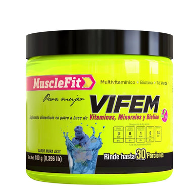 Musclefit Vifem 180gr 30 Porciones Vitaminas Y Minerales