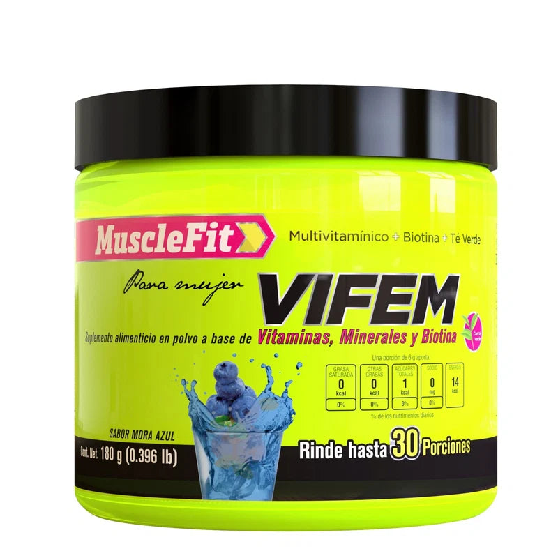 Musclefit Vifem 180gr 30 Porciones Vitaminas Y Minerales