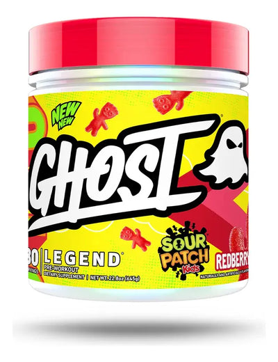 Ghost Legend V4 Pre Entreno 30 Servicios Sabor Sour Patch Redberry