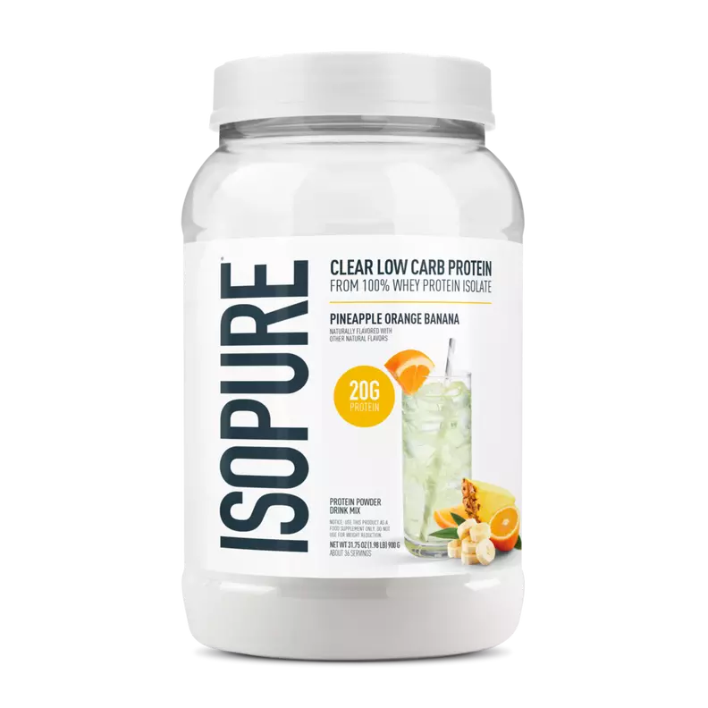 Isopure Clear Infusion 1.98 Lbs 36 servicios piña naranja banana