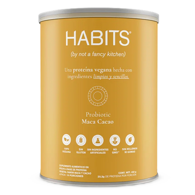 Habits Proteina Vegetal 488gr Cacao Maca